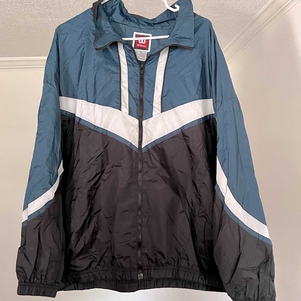 Vintage/Retro Wilson Windbreaker Jacket